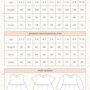 Girls sleeveless cotton smock top with collar toddler natural linen double gauze image 5