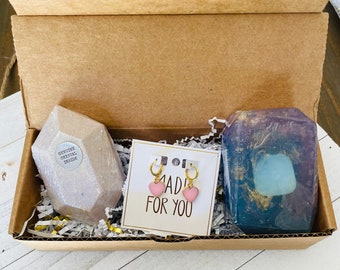 Crystal Lover Gift Box | Holiday Gift | Birthday Gift | Feel Better Gift | Cheer Up Gift | Valentine's Day Gift