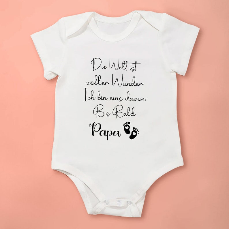 Body ludique pour enfants avec de jolis imprimés Body blanc à manches courtes pour enfants avec une inscription Coton naturel Pour les enfants White 3