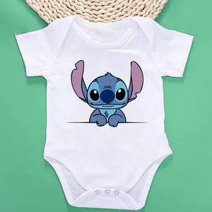 Kinderbodysuit Wit rompertje met patroon Leuk ontwerp voor kinderen Kinderbodysuit Rompertje met hartjes Stay wild Baby Baby Nieuwe baby White 6