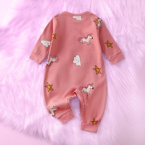 Adorable body animal pour enfants Vêtements uniques pour enfants. Tenue mignonne pour tout-petits FunToddlerFashion Body coloré pour enfants Body en coton image 5