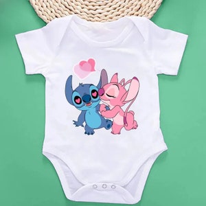 Kinder-Body Weiß gemusterter Body Süßes Design für Kinder Kinder-Body Body mit Herzen Stay wild Baby Kleinkind Neues Baby White 7