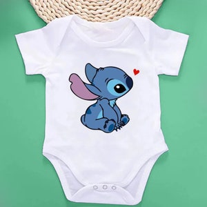 Kinder-Body Weiß gemusterter Body Süßes Design für Kinder Kinder-Body Body mit Herzen Stay wild Baby Kleinkind Neues Baby White 5