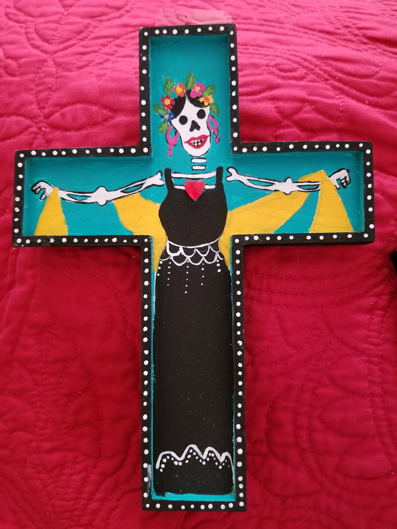 Day of the dead Cross Cruz