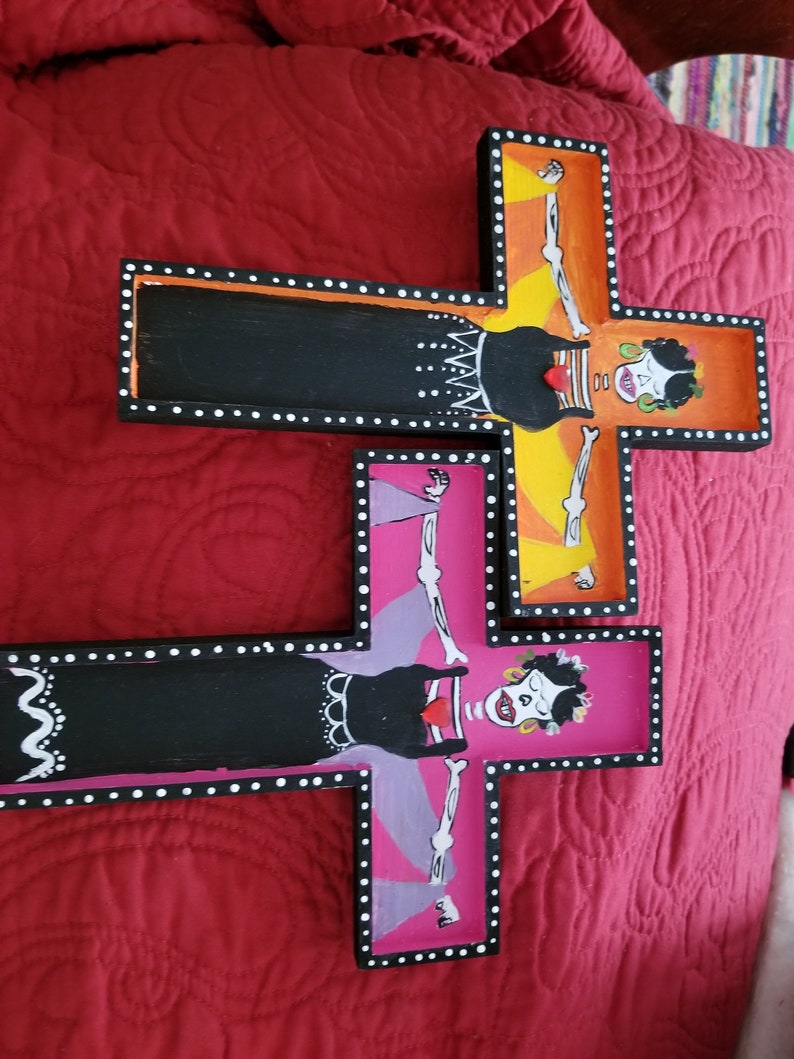 Day of the dead Cross Cruz