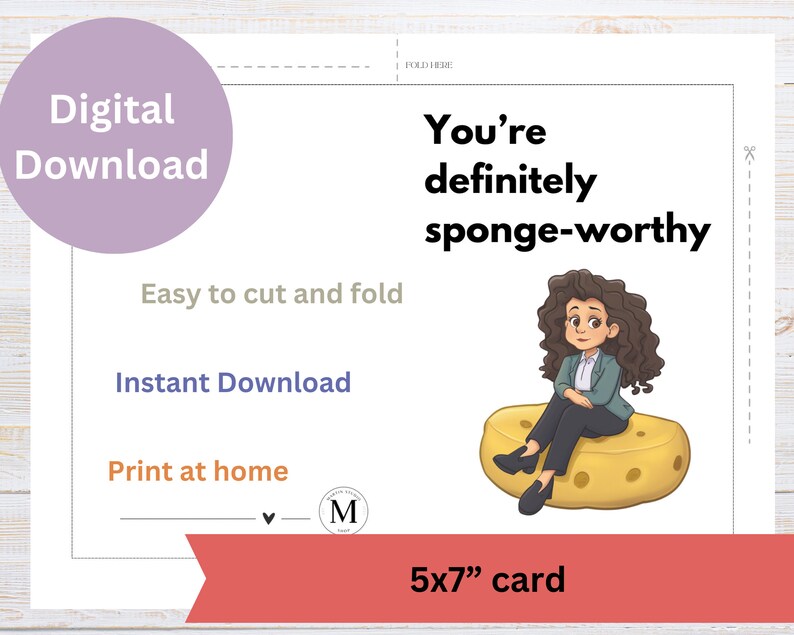 PRINTABLE Seinfeld Inspired Anniversary, Birthday Card Instant Digital ...