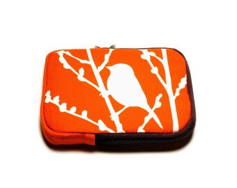SALE Orange Bird on Cherry Blossom Case