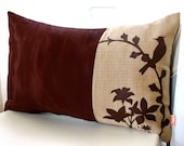 Limited Time Sale Brown Cardinal Throw Pillow