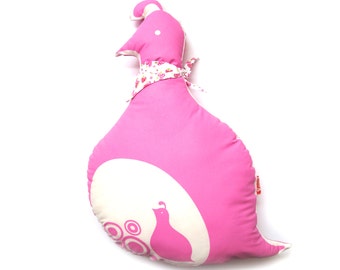 Pink Mama Quail Plush Pillow