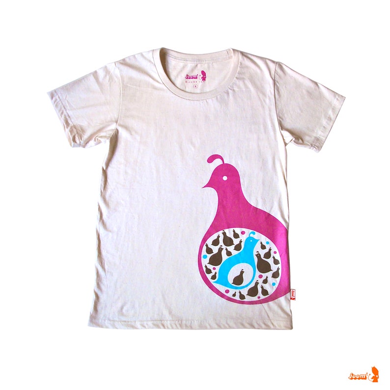 Quail T shirt Natural cream