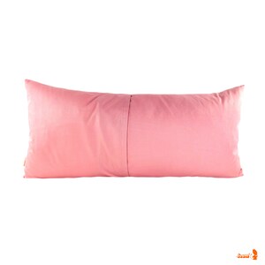 Rose Pink Egret Lovers in the Swamp Rectangle Pillow image 4