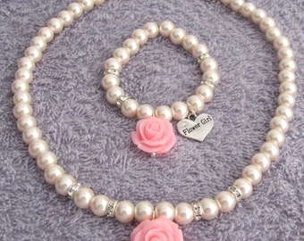 flower girl jewelry sets
