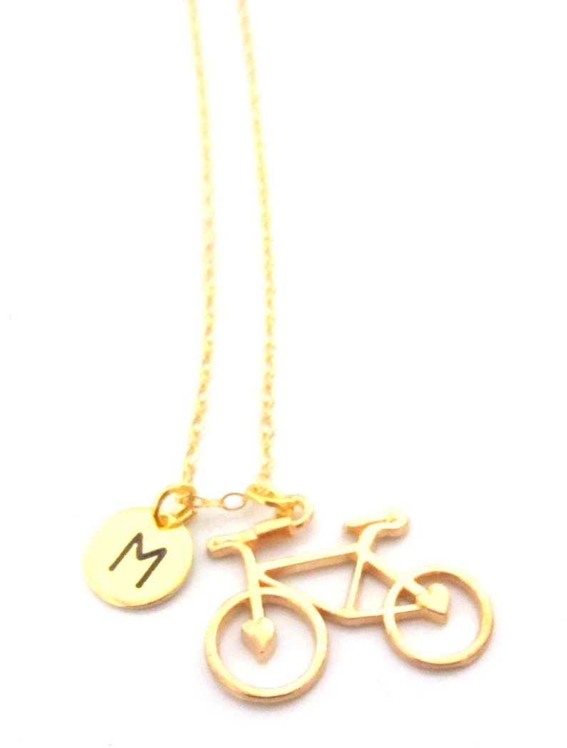 Free Shipping USA Cycling Necklace,Cycling Jewelry,Womens Cycling Gift,Bicycle Gifts,Bicycle Girl Jewelry Bicycle Necklace,Bicycle Jewelry