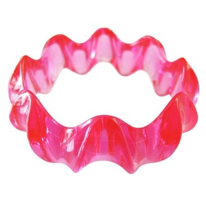 Clear Acrylic Bangle main image 0