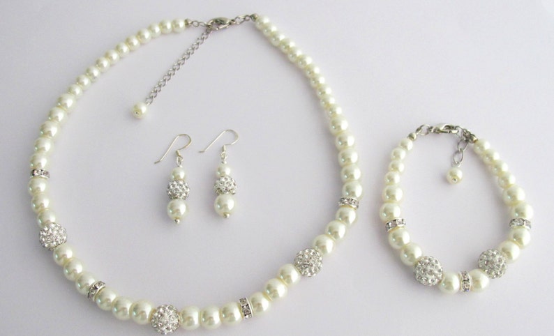 Flower Girl Jewelry Set,flower girl necklace,flower girl brafelet,Junior Bridesmaid Jewelry,Childrens Jewelry,wedding gift Free Shipping USA