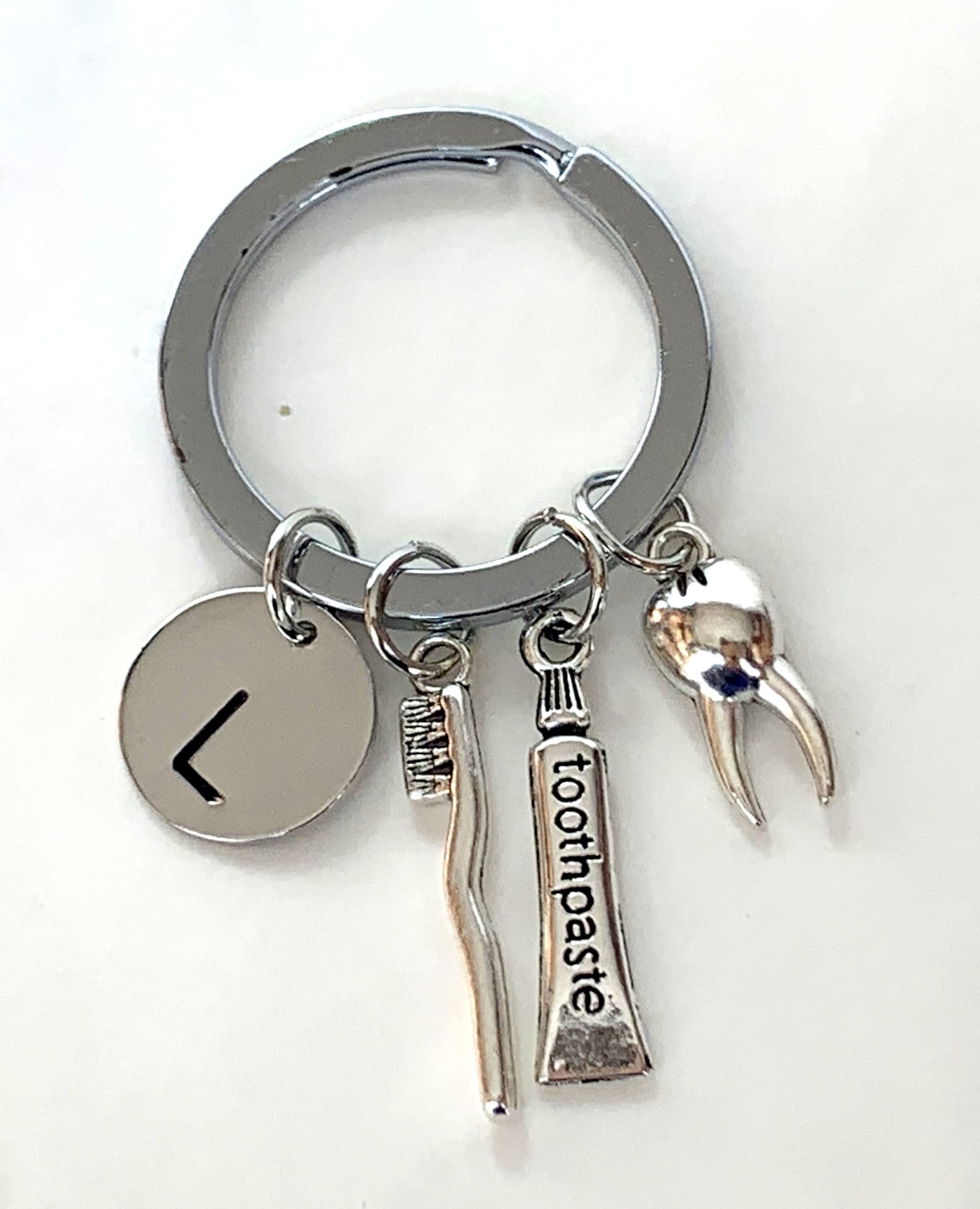 Dental Hygienist Keychains Personalized Dental Hygienist Etsy