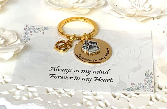 Pet Memorial Keychain,Memory of Pet,Pet Remembrance,Dog Memorial,Personalized Pet,Loss of Pet,Dog Loss Gift,Pet Tag Gift