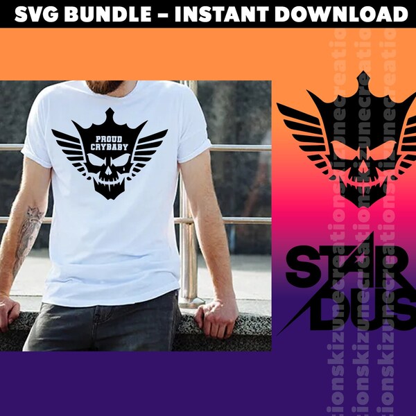 Cody Rhodes BUNDLE cutting machine svg stardust for cricut, kids, t-shirts,  vinyl, prints, wwe fan gifts, stickers and more!