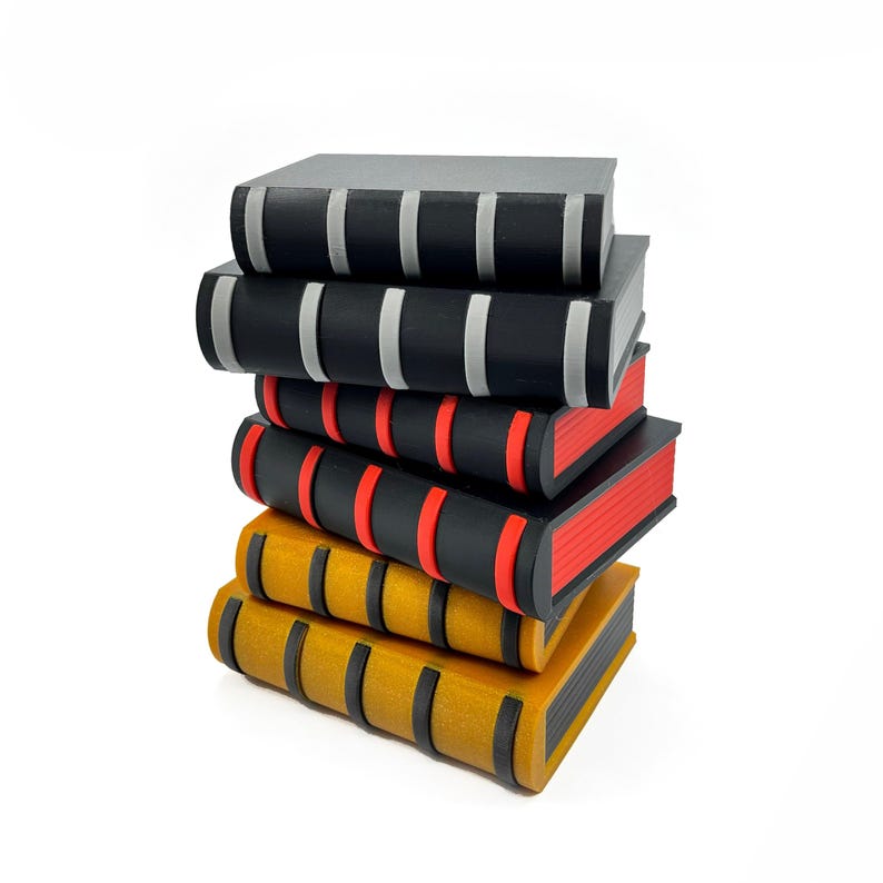 Book Stack Box - 3D Printed Organizer & Container - Practical Solution ...