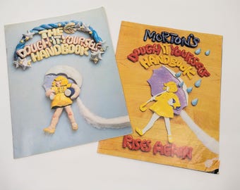 1970s Dough it Yourself Handbooks - Morton Salt Set of 2 DIY Magazines