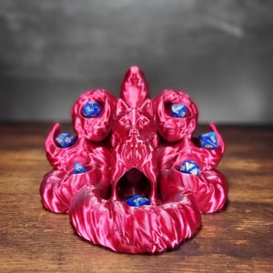 Kitsune Dice Tower and Dice Guardian