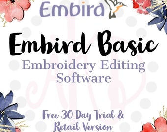 Programma software di base per l'editing di ricami Embird