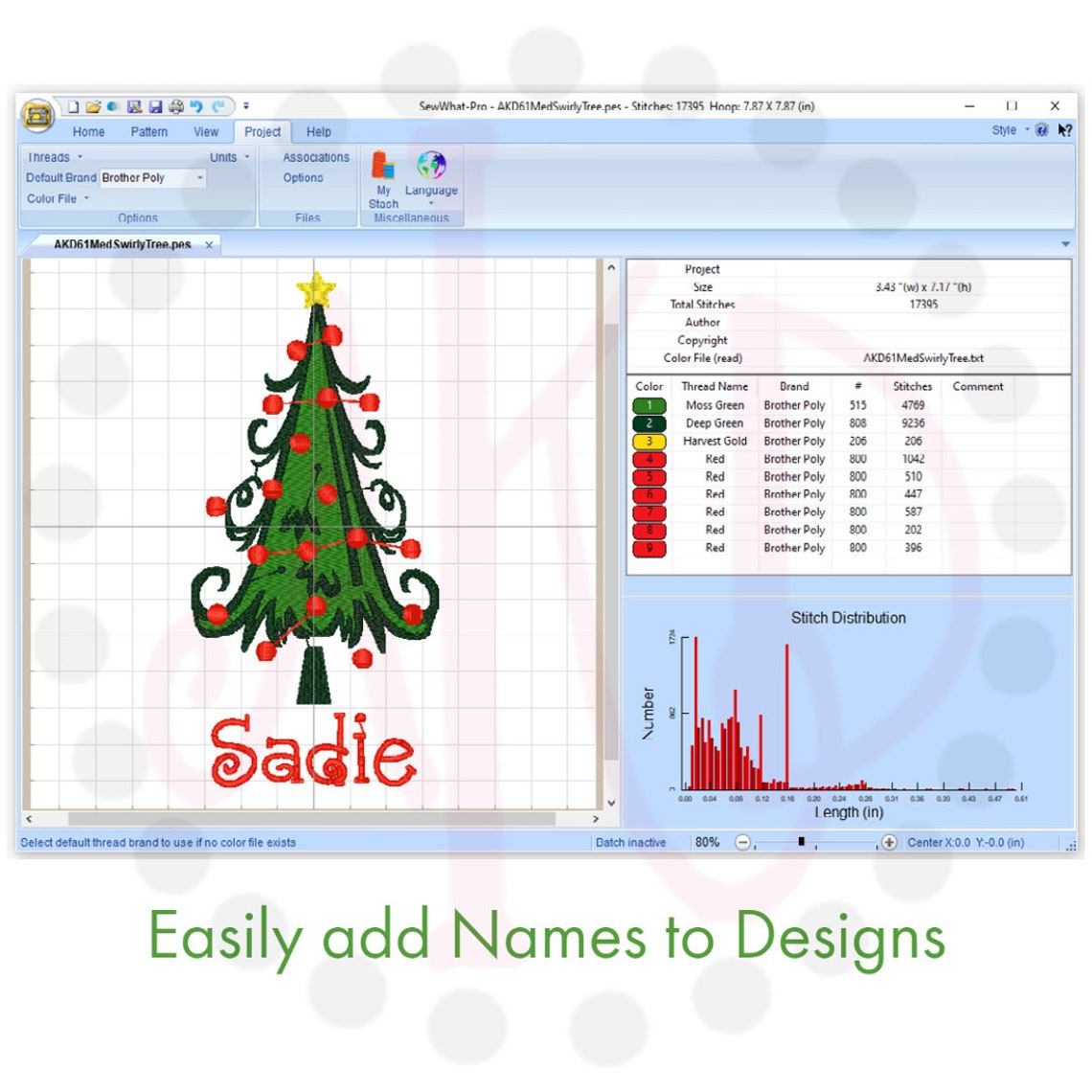 SewWhatPro Machine Embroidery Editing Software SWP Sew What Etsy
