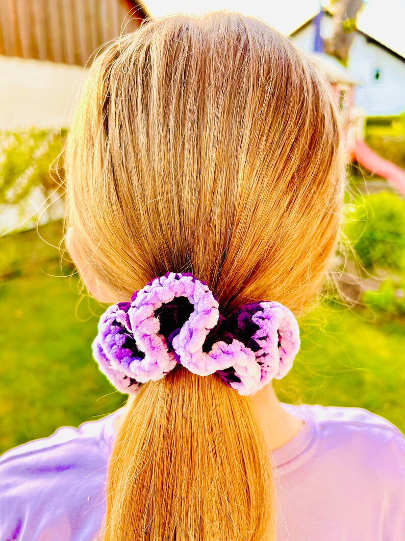 Gehäkelter Scrunchie Bild 5