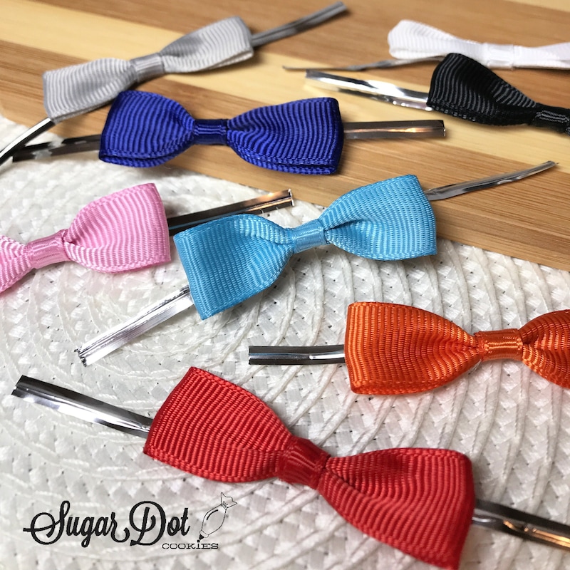 Pink Bows With Twist Tie - Etsy