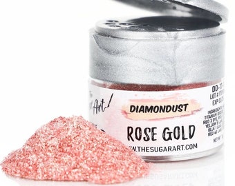 DiamonDust Rose Gold from The Sugar Art