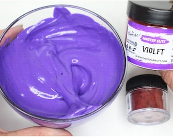 Violet Master Elites Food Color from The Sugar Art - small 4g jars