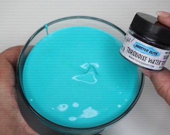 Turquoise Waters Master Elites Food Color from The Sugar Art - small 4g jars