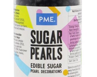 PME Black Sugar Pearls - 4 mm
