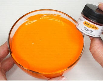 Orange Master Elites Food Color from The Sugar Art - small 4g jars