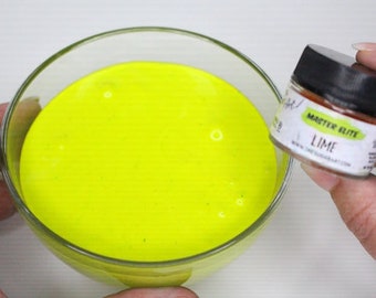 Lime Master Elites Food Color from The Sugar Art - small 4g jars