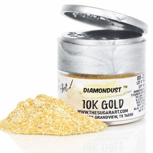 DiamonDust 10K Gold from The Sugar Art