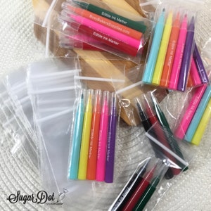 Pink Mini Edible Markers Pens 25 afbeelding 4