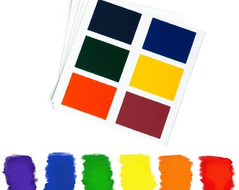 PYO Paint Palettes - Rainbow Colors - Pouch of 12