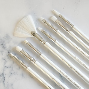 Premium Brush Set from Borderlands Bakery - set of 8