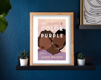 The Color Purple Alice Walker Book Cover Original Painting