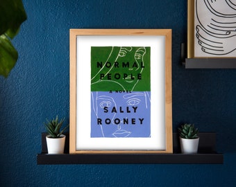 Normal People Sally Rooney Book Cover Original Painting