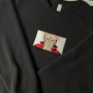 Sukuna embroidered sweatshirt premium quality