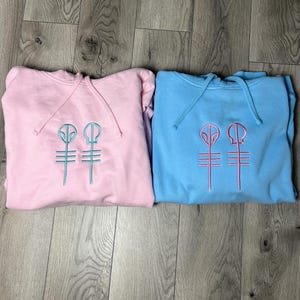 Twenty one pilots //Skeleton clique Scaled and Icy embroidered sweatshirt