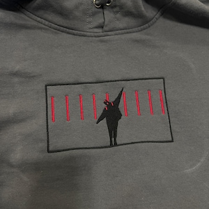 Twenty one pilots //Overcompensate inspired embroidered sweatshirt