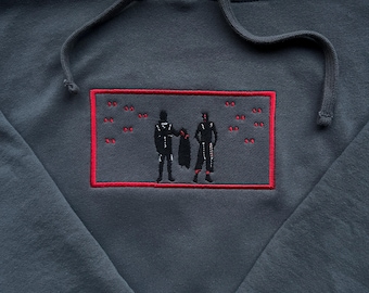 Twenty one pilots //Breach inspired embroidered sweatshirt