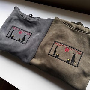 Twenty one pilots //Trees inspired embroidered sweatshirt