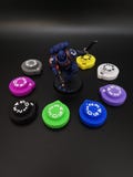 Mini wound / life counters from 0 to 59 for wargame or RPG tabletop games product logo