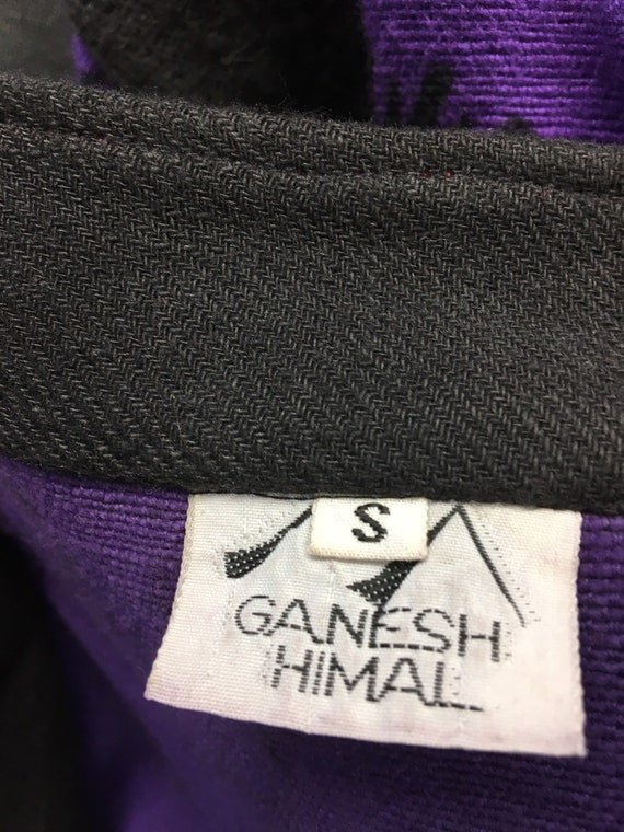 Purple Pisces Nepal jacket cotton - image 4