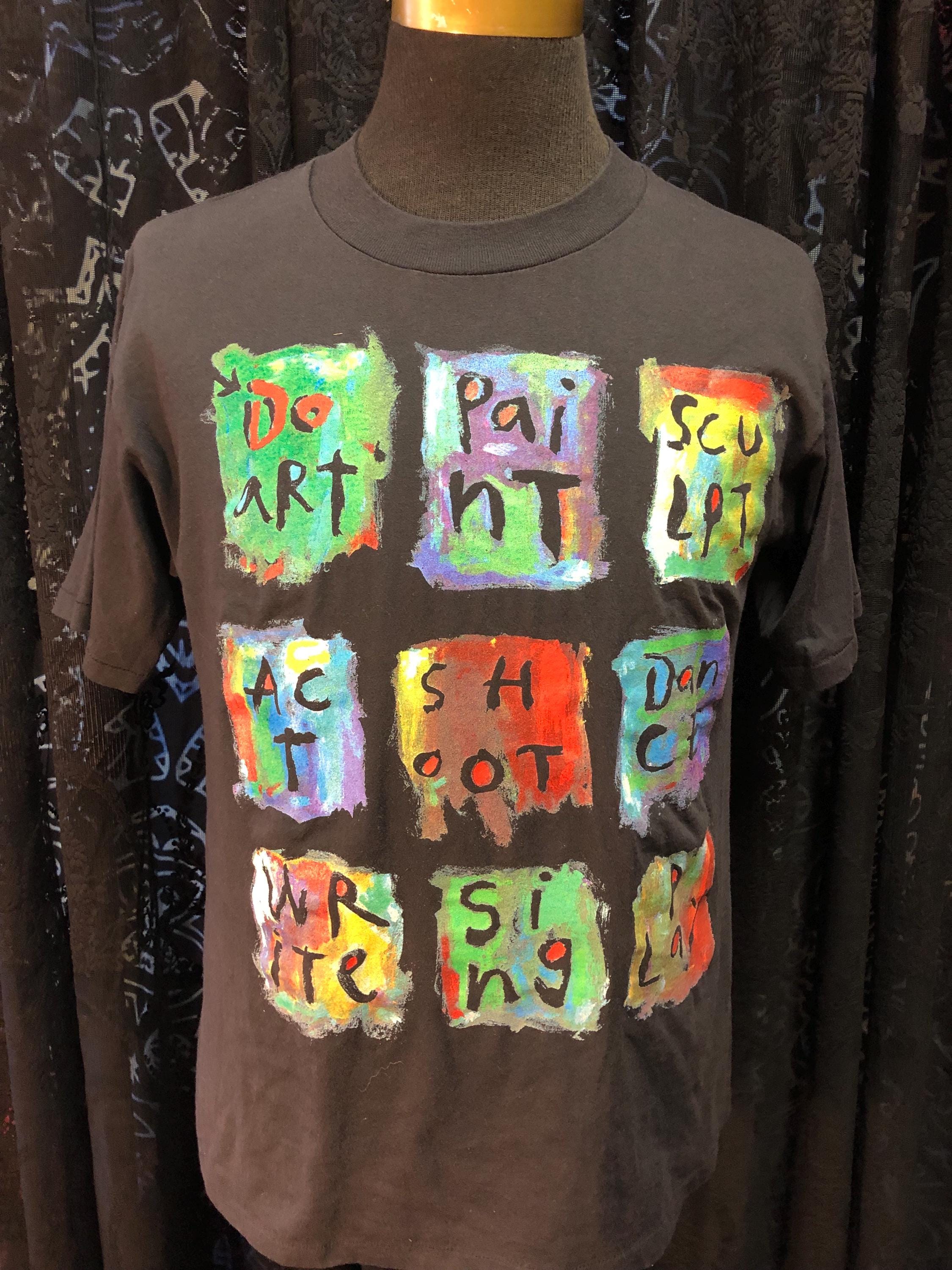 Vintage Fred Babb Art Shirt Size Large - Etsy