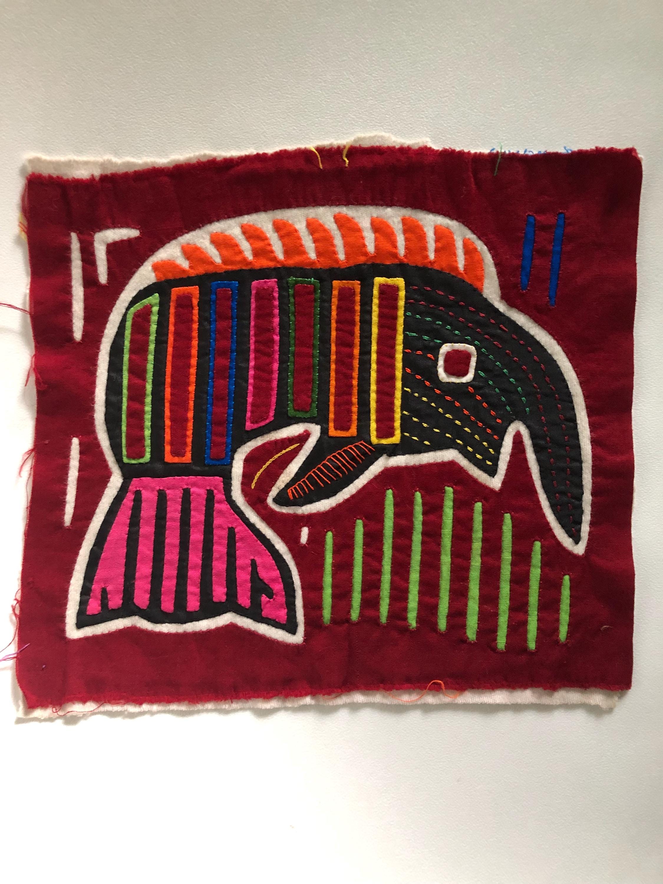 Mola embroidery - Etsy 日本